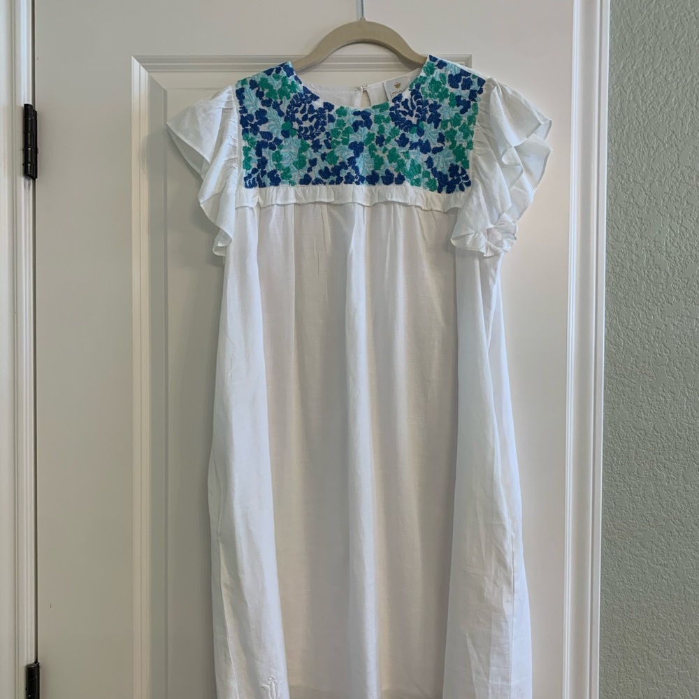 J. Marie Embroidered Dress